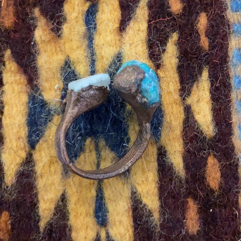 Raw, Hand-Crafted Crystal Ring - image 4